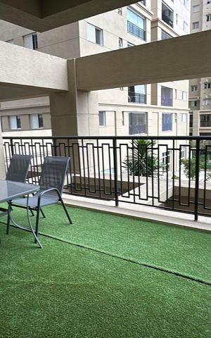 Apartamento para alugar com 68m², 1 quarto e 2 vagas Apartamento para alugar com 68m², 1 quarto e 2 vagasVaranda da Sala