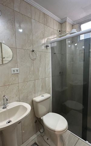 Apartamento para alugar com 72m², 1 quarto e 1 vaga Apartamento para alugar com 72m², 1 quarto e 1 vagaBanheiro