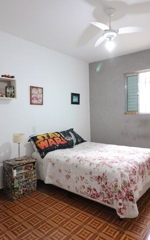 Casa para alugar com 120m², 3 quartos e 2 vagasQuarto 1