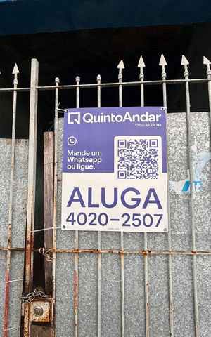 Casa para alugar com 50m², 1 quarto e 1 vaga Casa para alugar com 50m², 1 quarto e 1 vagaPlaca