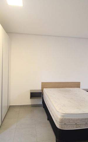 Studio para alugar com 25m², 1 quarto e sem vagaQuarto