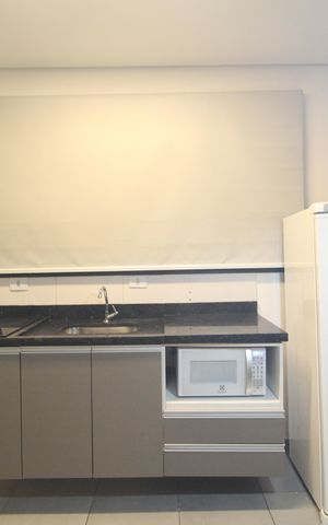 Studio para alugar com 25m², 1 quarto e sem vagaCozinha