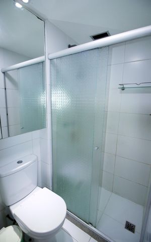 Apartamento para alugar com 64m², 3 quartos e 1 vagaBanheiro da Suíte 1
