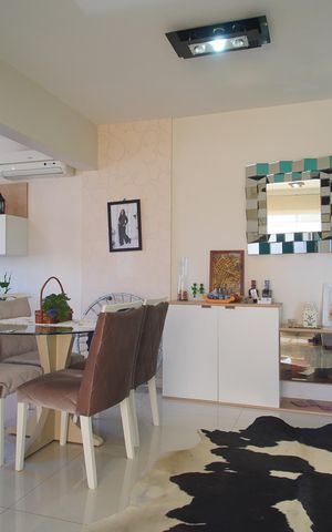 Apartamento à venda com 73m², 2 quartos e 1 vagaSala