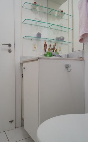 Apartamento à venda com 73m², 2 quartos e 1 vagaBanheiro