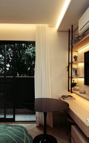 Studio para alugar com 28m², 1 quarto e sem vagaStudio