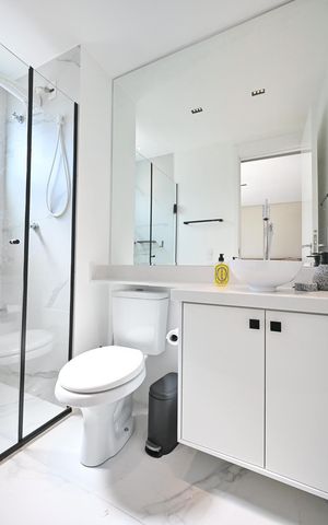 Studio para alugar com 26m², 1 quarto e 1 vagaBanheiro Suíte 