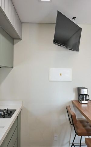 Studio para alugar com 26m², 1 quarto e 1 vagaCozinha