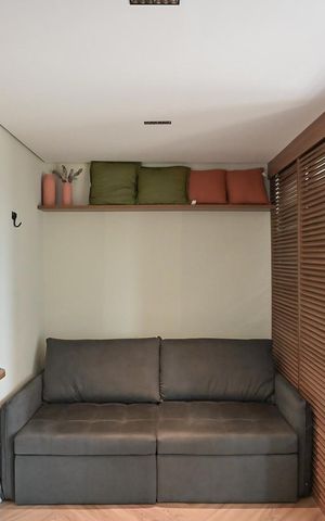 Studio para alugar com 26m², 1 quarto e 1 vagaSala