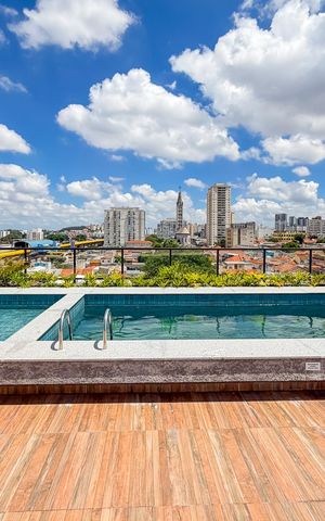 Studio para alugar com 26m², 1 quarto e sem vaga Studio para alugar com 26m², 1 quarto e sem vagaPiscina