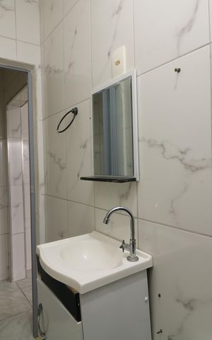 Casa para alugar com 40m², 1 quarto e sem vagaBanheiro