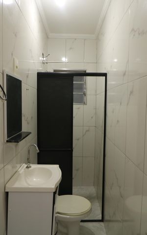 Casa para alugar com 40m², 1 quarto e sem vagaBanheiro