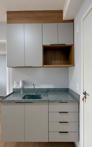 Apartamento para alugar com 35m², 1 quarto e 1 vagaCozinha