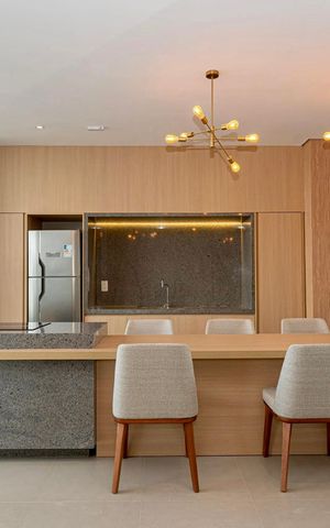 Apartamento para alugar com 35m², 1 quarto e 1 vagaSalão Gourmet 