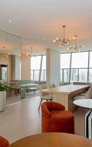 Apartamento para alugar com 35m², 1 quarto e 1 vagaSalão Gourmet 