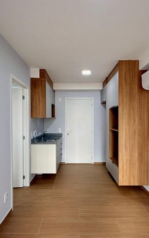 Apartamento para alugar com 35m², 1 quarto e 1 vagaSala