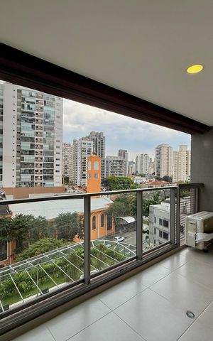 Apartamento para alugar com 35m², 1 quarto e 1 vagaSacada 