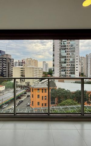 Apartamento para alugar com 35m², 1 quarto e 1 vagaSacada