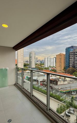 Apartamento para alugar com 35m², 1 quarto e 1 vagaSacada 