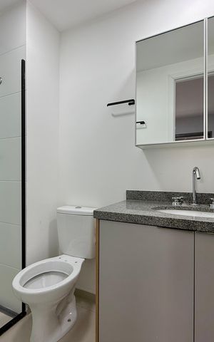 Apartamento para alugar com 35m², 1 quarto e 1 vagaBanheiro Suíte