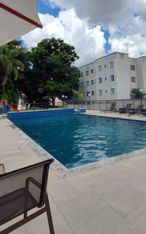 Apartamento para alugar com 47m², 2 quartos e 1 vaga Apartamento para alugar com 47m², 2 quartos e 1 vagaÁrea comum - Piscina