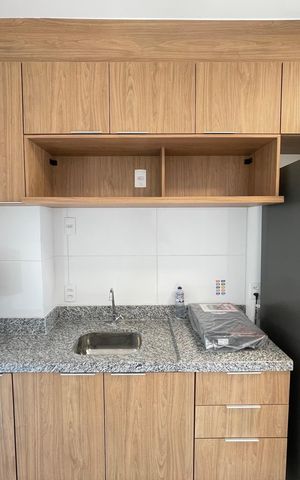 Apartamento para alugar com 32m², 1 quarto e 1 vaga Apartamento para alugar com 32m², 1 quarto e 1 vagaCozinha