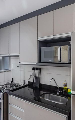 Apartamento à venda com 3129m², 1 quarto e sem vaga Apartamento à venda com 3129m², 1 quarto e sem vagaSala, cozinha e área de serviço