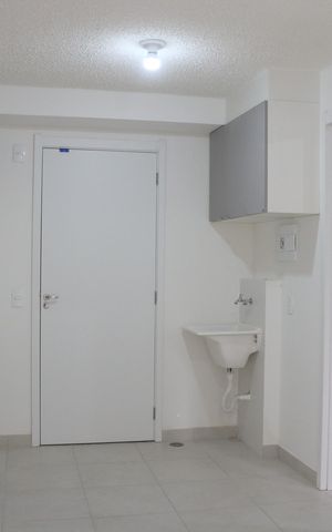 Apartamento para alugar com 29m², 1 quarto e sem vagaSala e Cozinha Integrada
