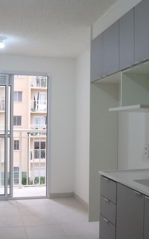Apartamento para alugar com 29m², 1 quarto e sem vagaSala e Cozinha Integrada