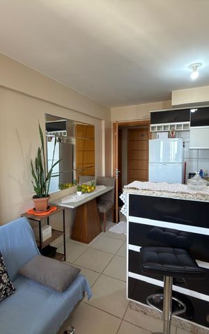 Apartamento à venda com 35m², 1 quarto e sem vagaSala 