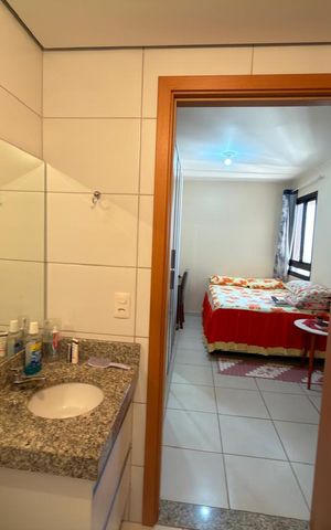 Apartamento à venda com 35m², 1 quarto e sem vagaBanheiro 