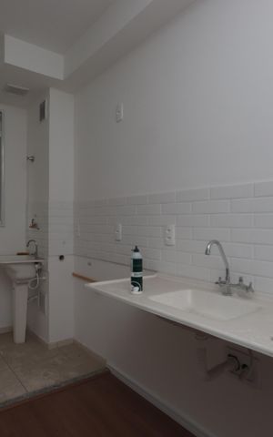 Apartamento para alugar com 44m², 2 quartos e 1 vagaCozinha e Área de Serviço