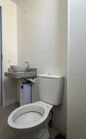 Apartamento para alugar com 47m², 2 quartos e 1 vaga Apartamento para alugar com 47m², 2 quartos e 1 vagaBanheiro