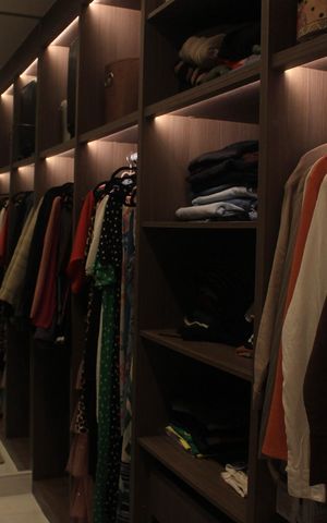 Apartamento à venda com 156m², 3 quartos e 2 vagasCloset da suíte 3