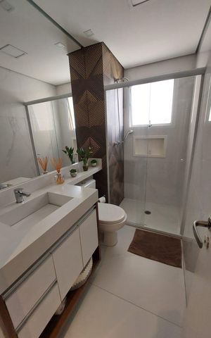 Apartamento à venda com 105m², 4 quartos e 2 vagas Apartamento à venda com 105m², 4 quartos e 2 vagasBanheiro
