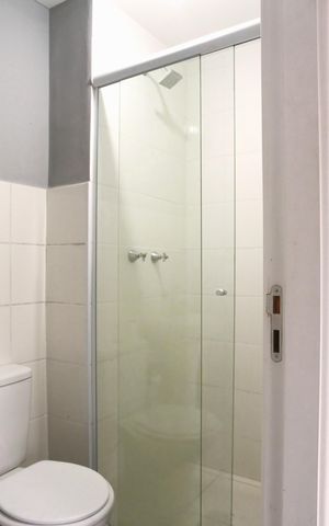 Apartamento à venda com 45m², 2 quartos e sem vaga Apartamento à venda com 45m², 2 quartos e sem vagaBanheiro Social