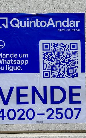 Apartamento à venda com 44m², 1 quarto e 1 vagaPlaquinha