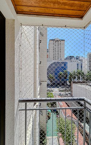 Apartamento à venda com 44m², 1 quarto e 1 vagaVaranda