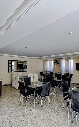 Apartamento à venda com 44m², 1 quarto e 1 vagaÁrea comum - Salão de festas