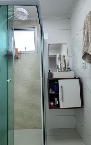 Apartamento à venda com 60m², 2 quartos e 1 vaga Apartamento à venda com 60m², 2 quartos e 1 vagaBanheiro