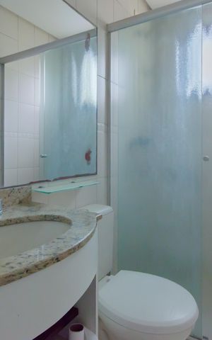 Apartamento para alugar com 90m², 2 quartos e 3 vagas Apartamento para alugar com 90m², 2 quartos e 3 vagasBanheiro Social