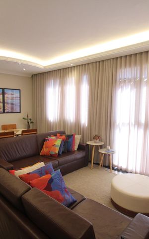 Apartamento à venda com 100m², 3 quartos e 2 vagasSala