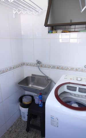 Apartamento à venda com 100m², 3 quartos e 2 vagasÁrea de Serviço