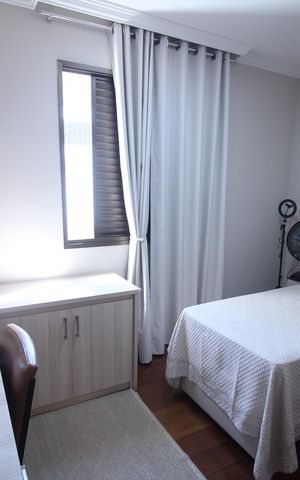 Apartamento à venda com 100m², 3 quartos e 2 vagasQuarto 2