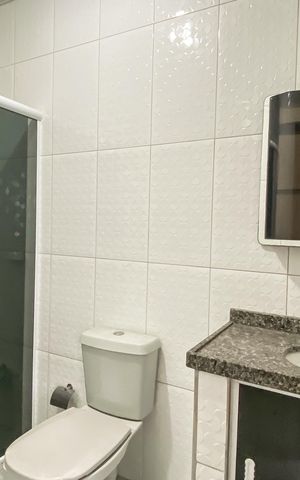 Casa para alugar com 230m², 4 quartos e 1 vaga Casa para alugar com 230m², 4 quartos e 1 vagaBanheiro da Suíte