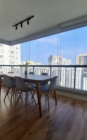 Apartamento para alugar com 83m², 3 quartos e 2 vagas Apartamento para alugar com 83m², 3 quartos e 2 vagasVaranda