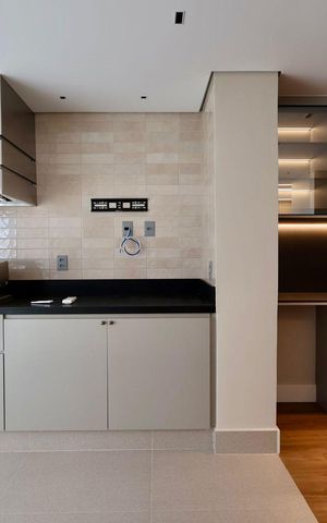 Apartamento para alugar com 105m², 1 quarto e 2 vagas Apartamento para alugar com 105m², 1 quarto e 2 vagasSacada