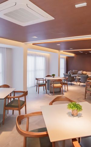 Apartamento para alugar com 30m², 1 quarto e sem vaga Apartamento para alugar com 30m², 1 quarto e sem vagaÁrea comum - Salão de festas