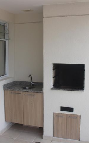 Apartamento à venda com 63m², 2 quartos e 1 vagaVaranda