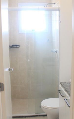 Apartamento à venda com 63m², 2 quartos e 1 vagaBanheiro da Suíte
